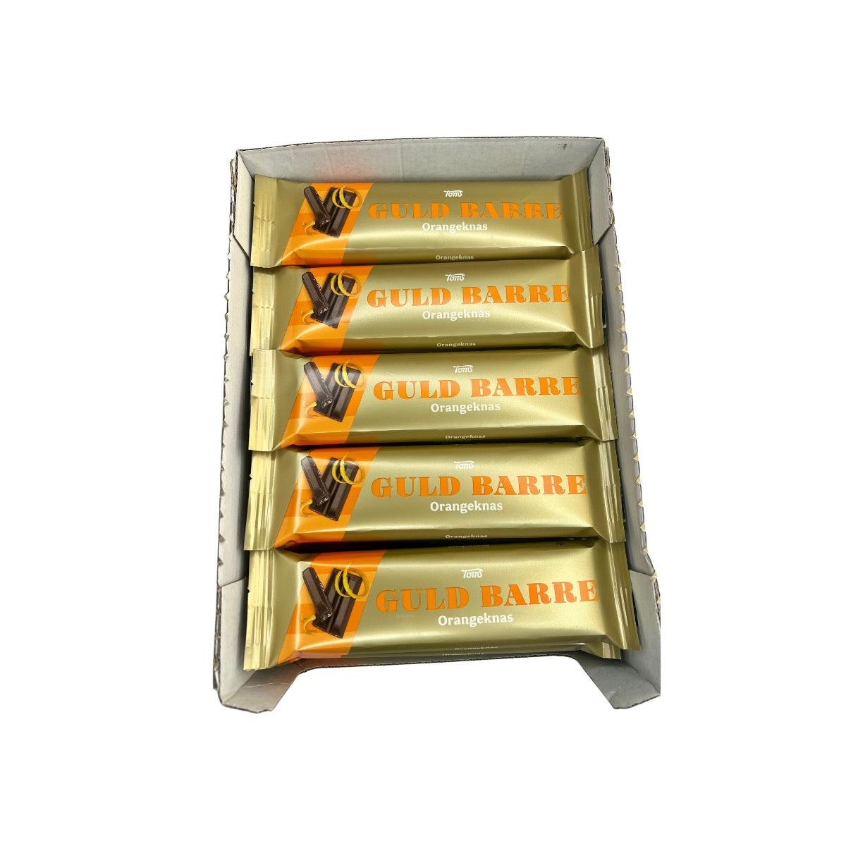 Toms Guld Barre Orangeknas - 30 stk.