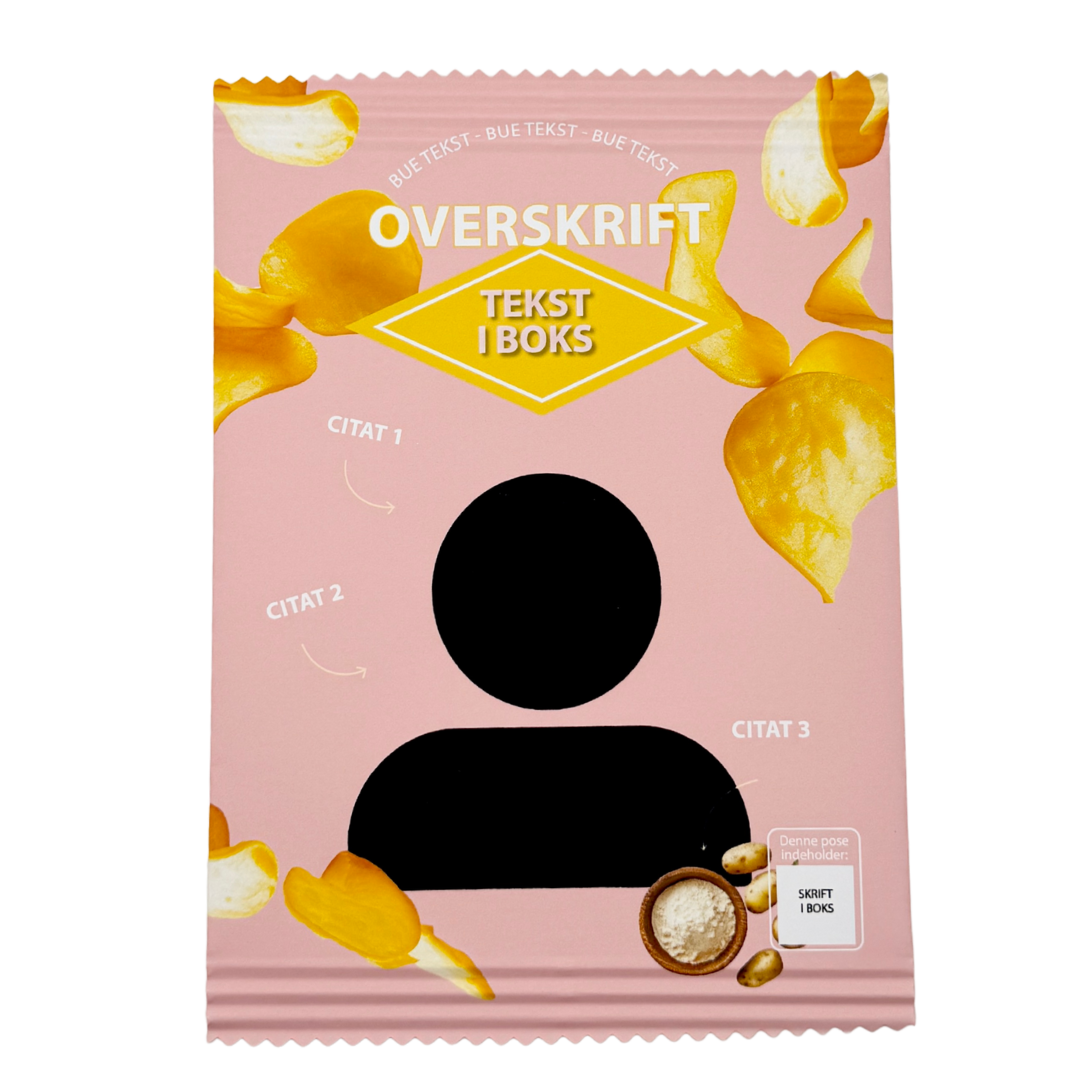 Personal Chips Bag Pink - 1 pc.