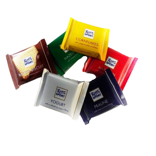 Ritter Sport - 84 pieces.