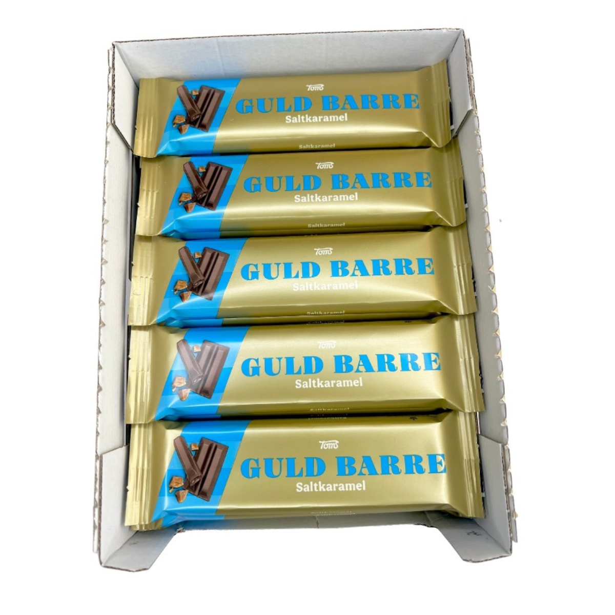 Toms Guld Barre Salt Karamel - 30 stk.