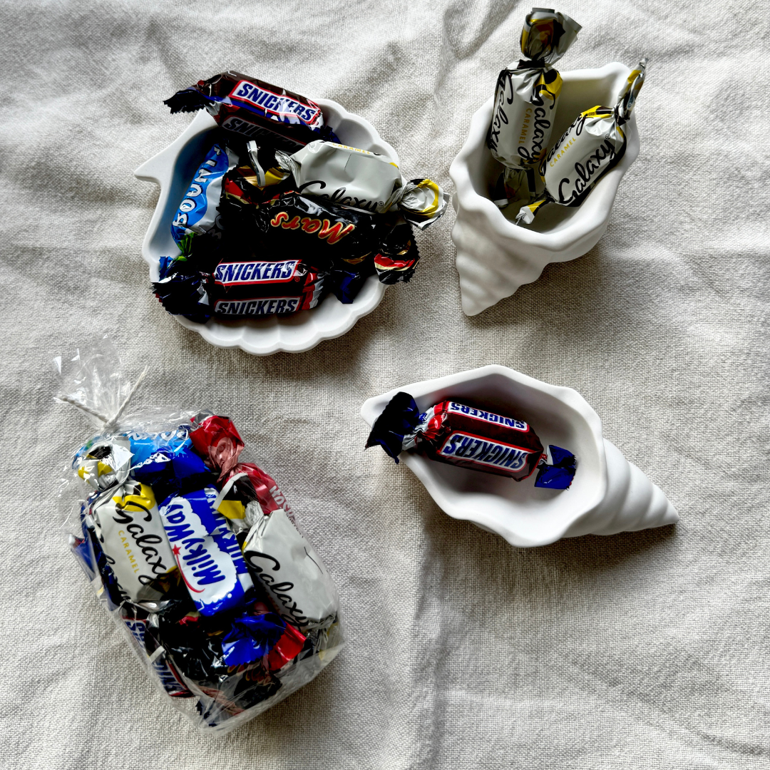 Aflang konkylieskål - 1 stk.