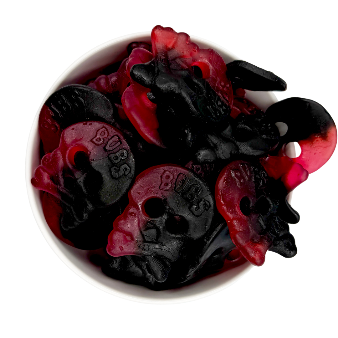 Bubs Hindbær/Lakrids - 4 kg.