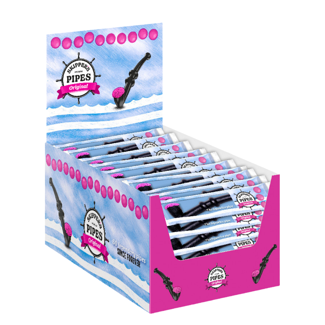 Skippers Pipes - 60 stk.