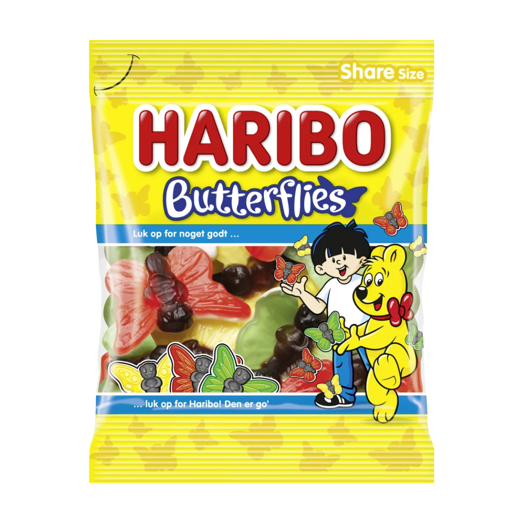 Haribo Sommerfugle - 16 stk.