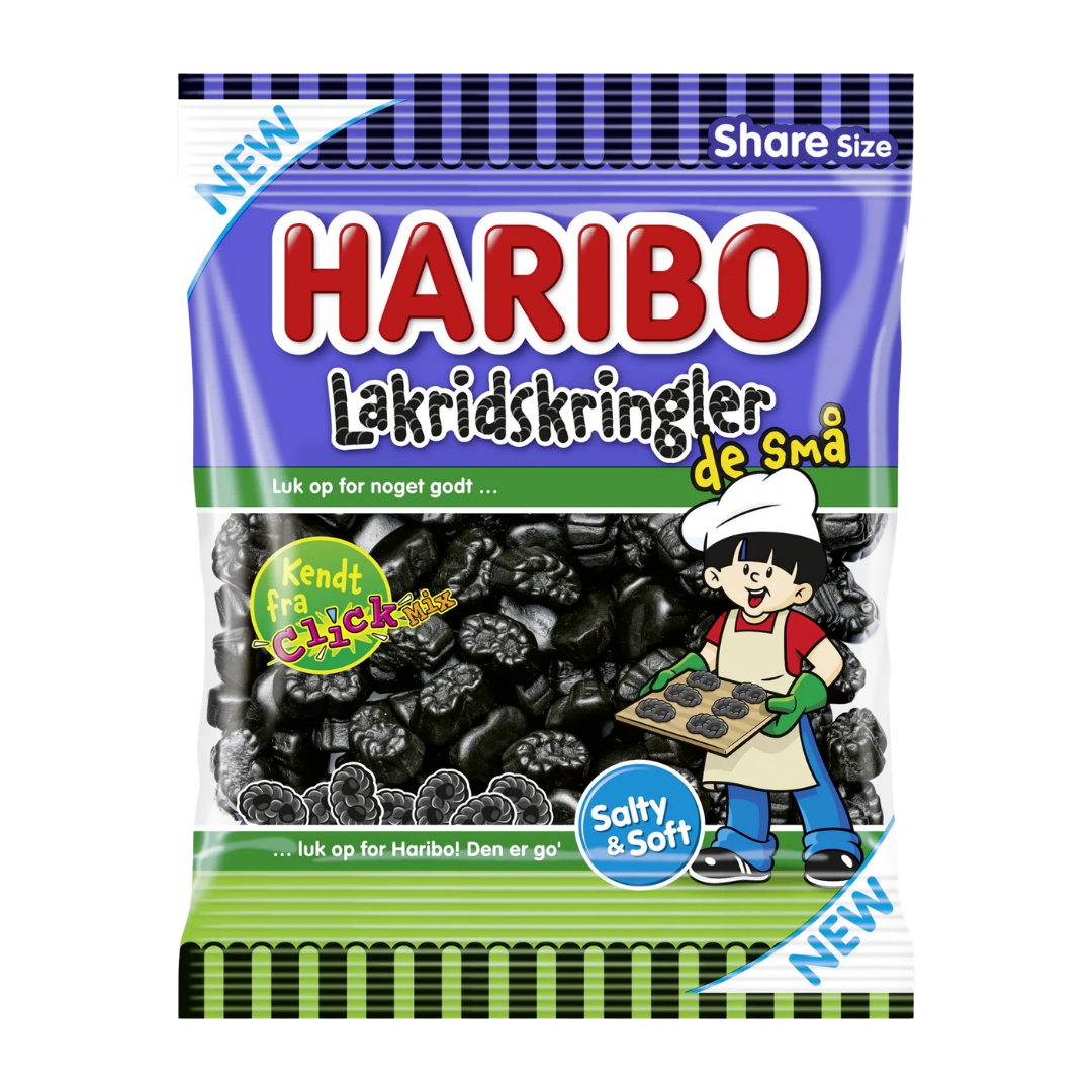 Haribo Lakridskringler - 20 stk.