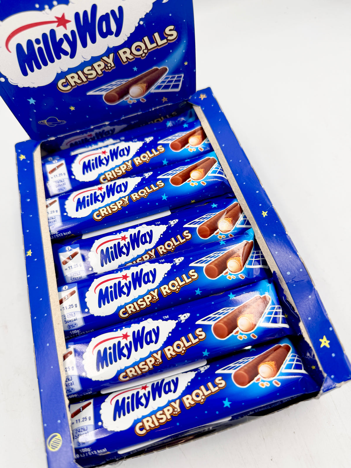 Milky Way Crispy Rolls – 24 pakker á 2 stk.