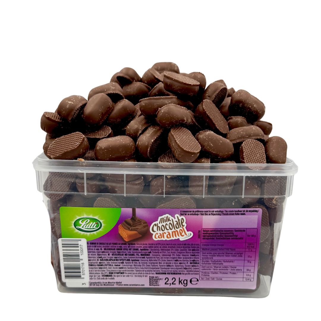 DATO SC Milk Chocolate Caramel - 341 stk.