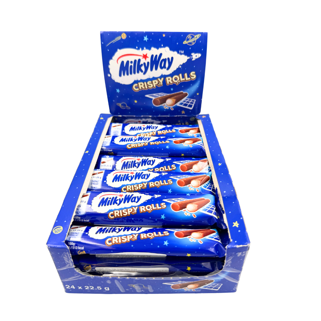 Milky Way Crispy Rolls – 24 pakker á 2 stk.