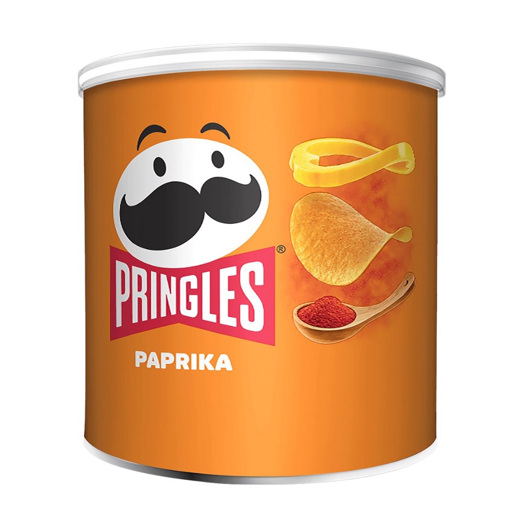 Pringles Paprika - 12 stk.