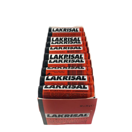 Lakrisal – 40 stk.