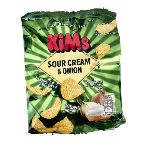 Kims Sour Cream & Onion Miniposer - 1 stk.
